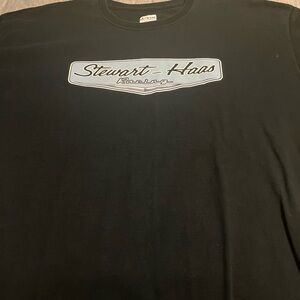 Chase Authentics Black Stewart-Haas Racing Tee